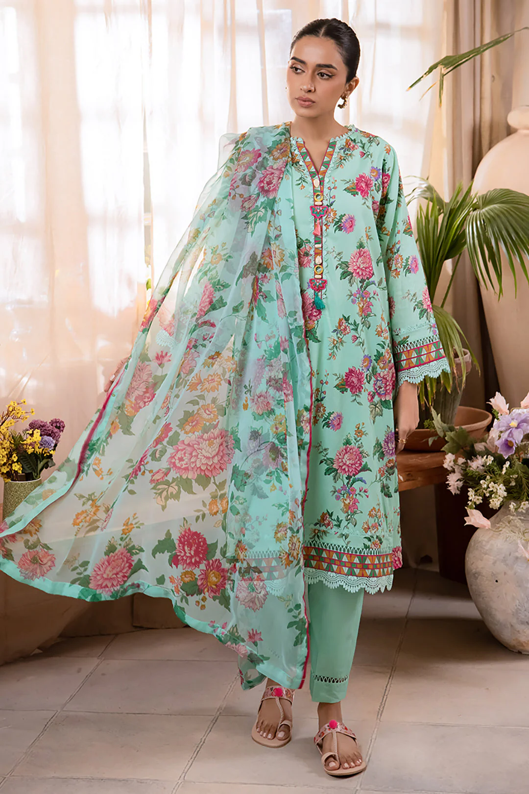 Shirt Shalwar Dupatta - 1046 - Image 2