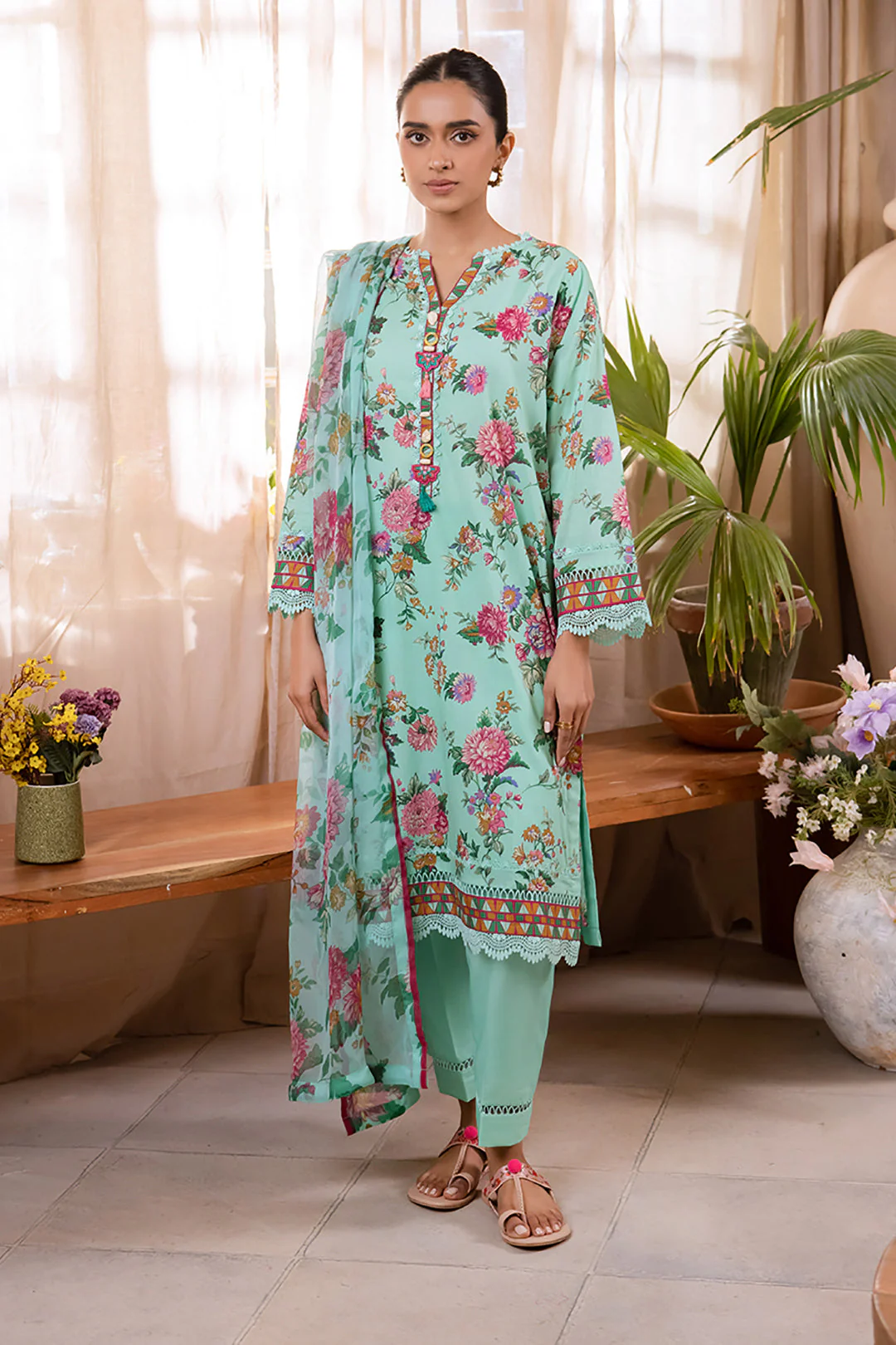 Shirt Shalwar Dupatta - 1046 - Image 3