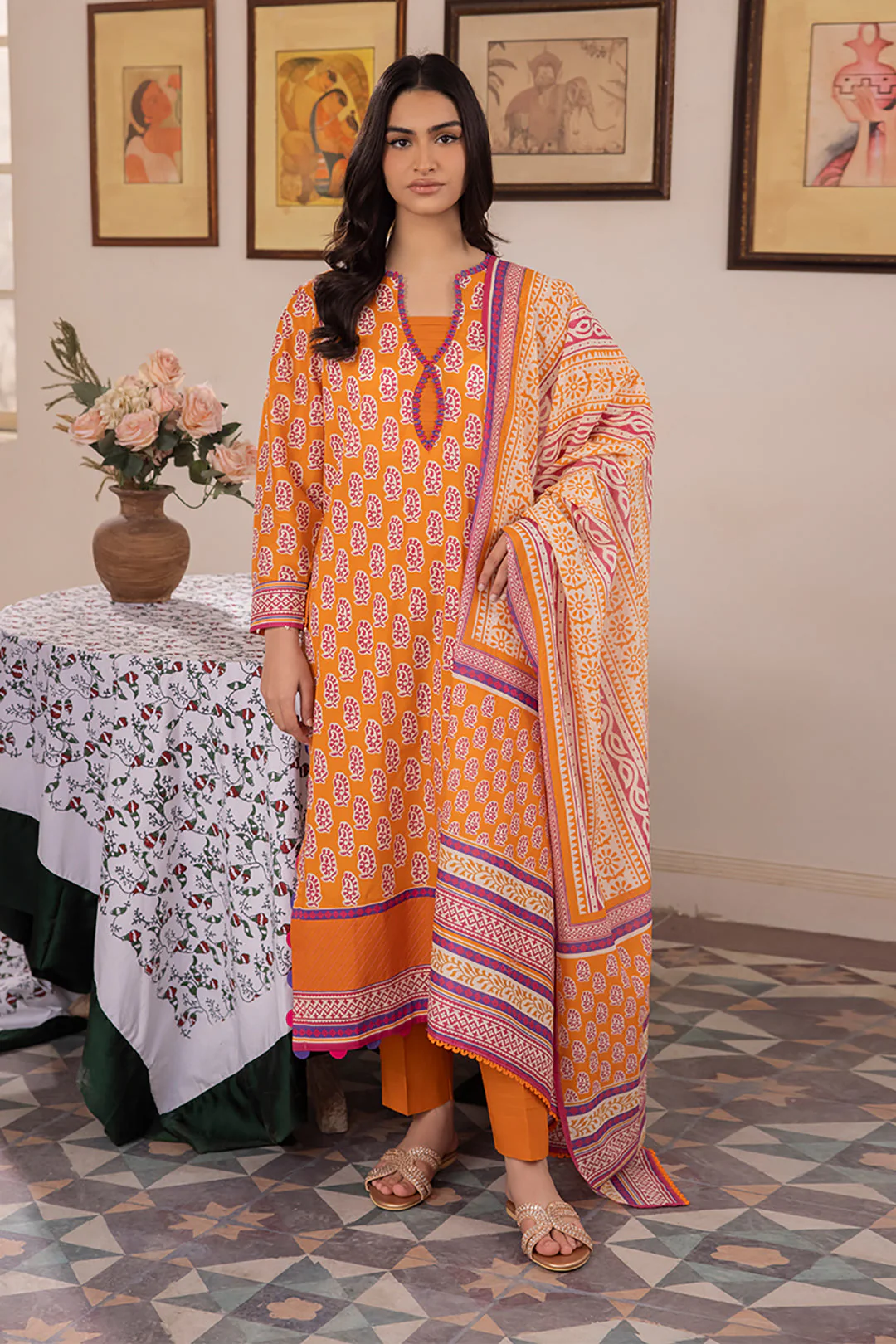 Shirt Shalwar Dupatta - 1051 - Image 3