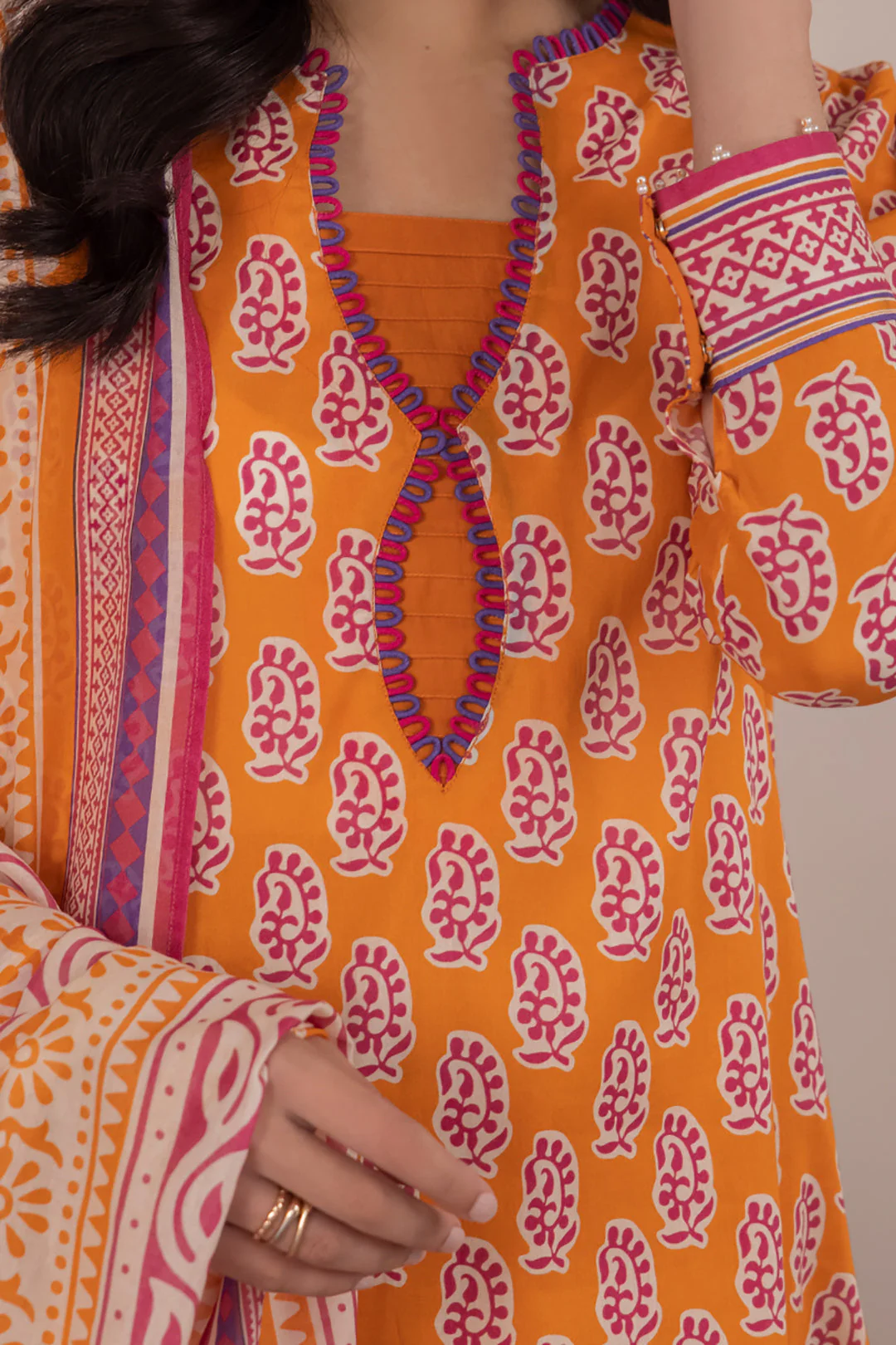 Shirt Shalwar Dupatta - 1051 - Image 4