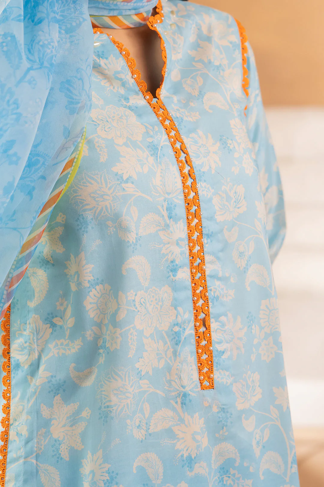 Shirt Shalwar Dupatta - 1055 - Image 4