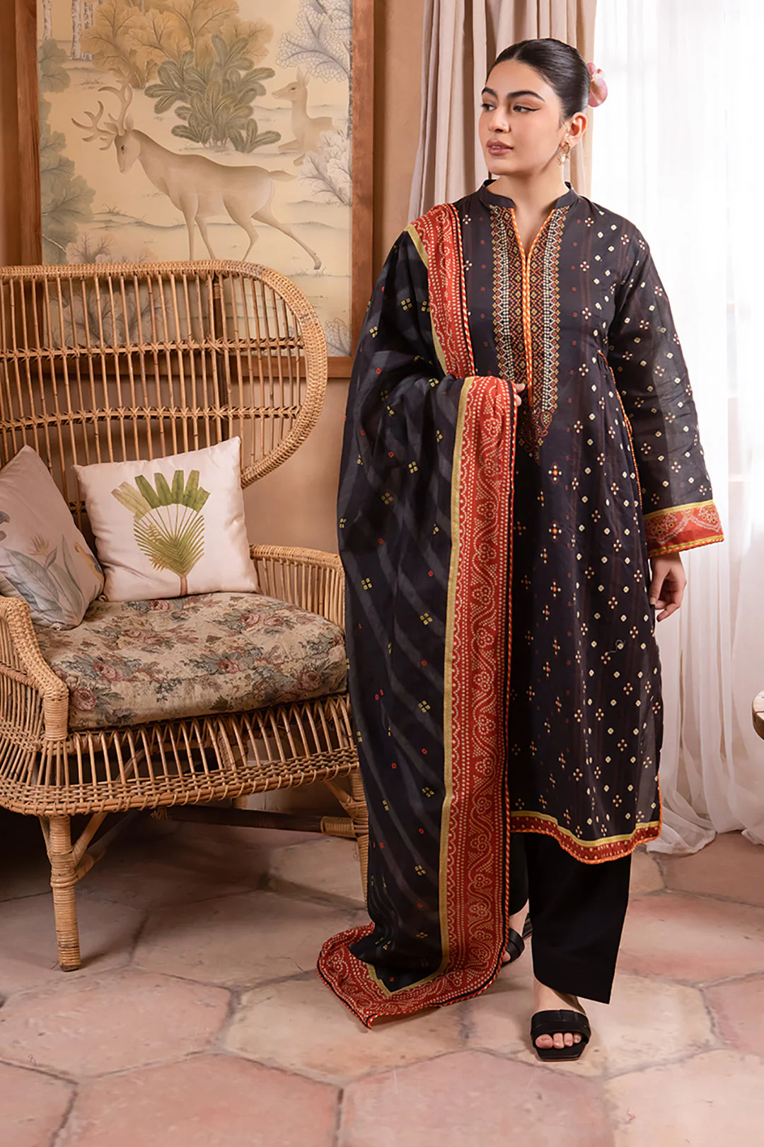 Shirt Shalwar Dupatta - 1063 - Image 2