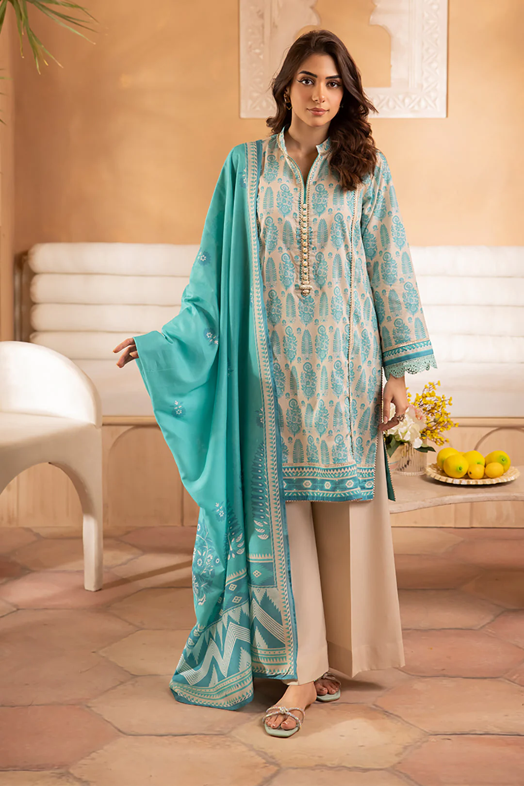 Shirt Shalwar Dupatta - 1077 - Image 2
