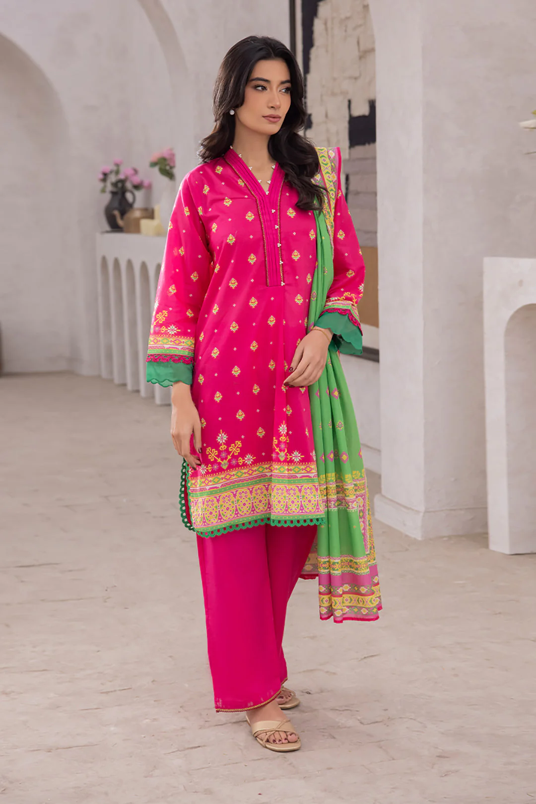 Shirt Shalwar Dupatta - 1084 - Image 2
