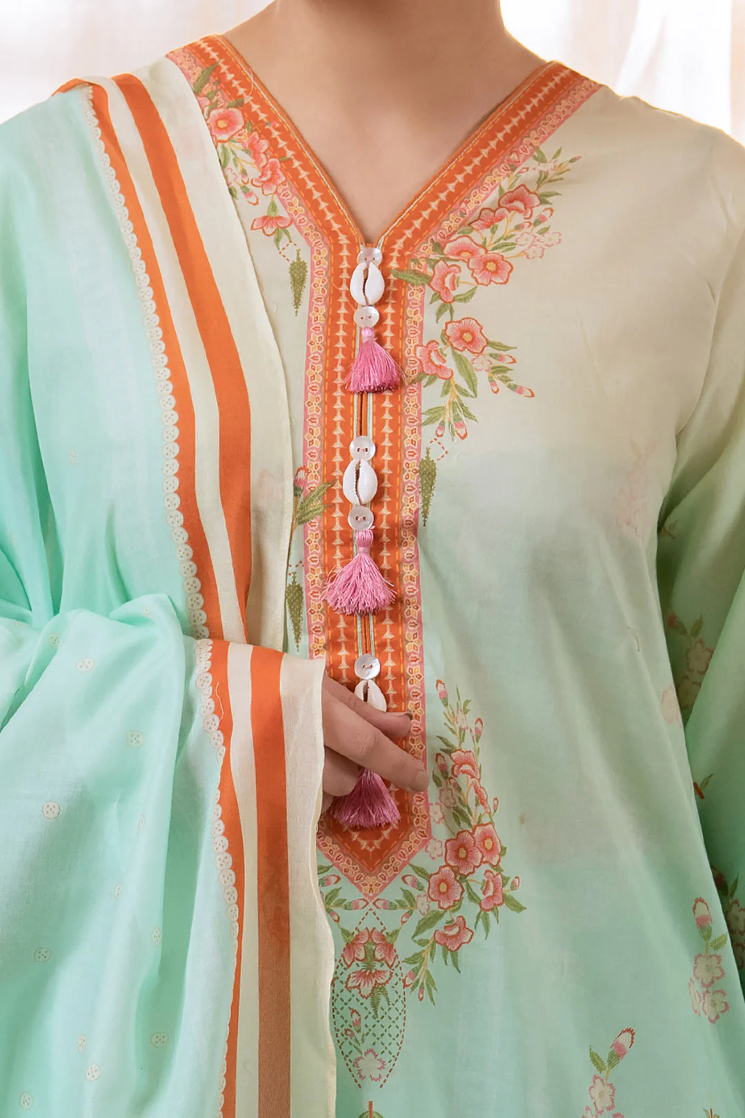 Shirt Shalwar Dupatta - 1085 - Image 4