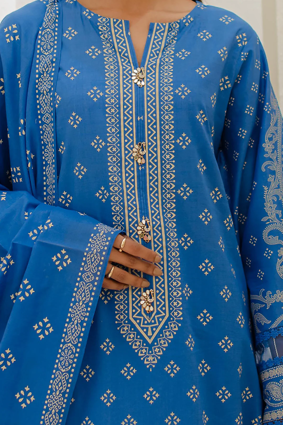 Shirt Shalwar Dupatta - 1235 - Image 3