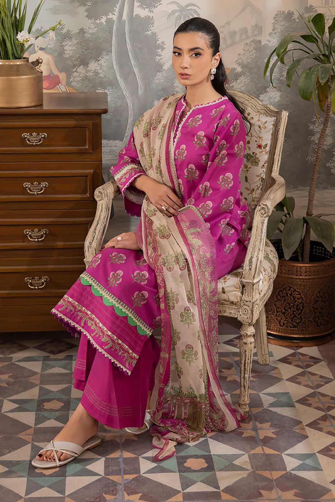 Shirt Shalwar Dupatta - 1626 - Image 3