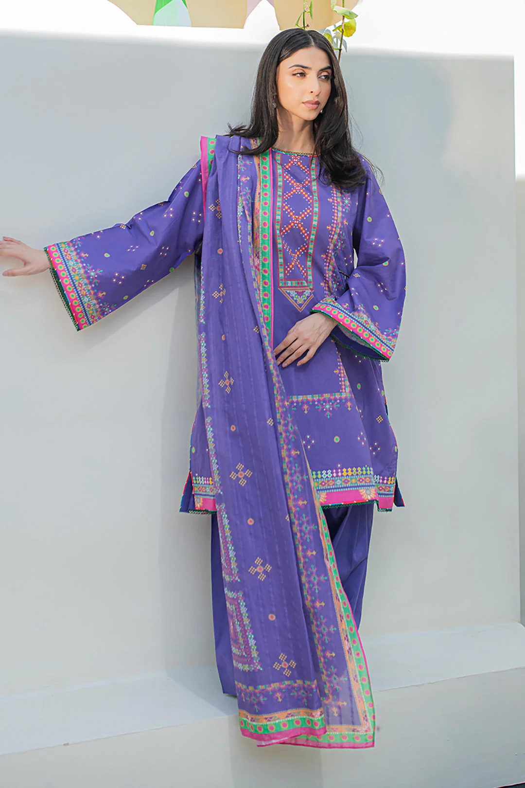 Shirt Shalwar Dupatta - 1628 - Image 2
