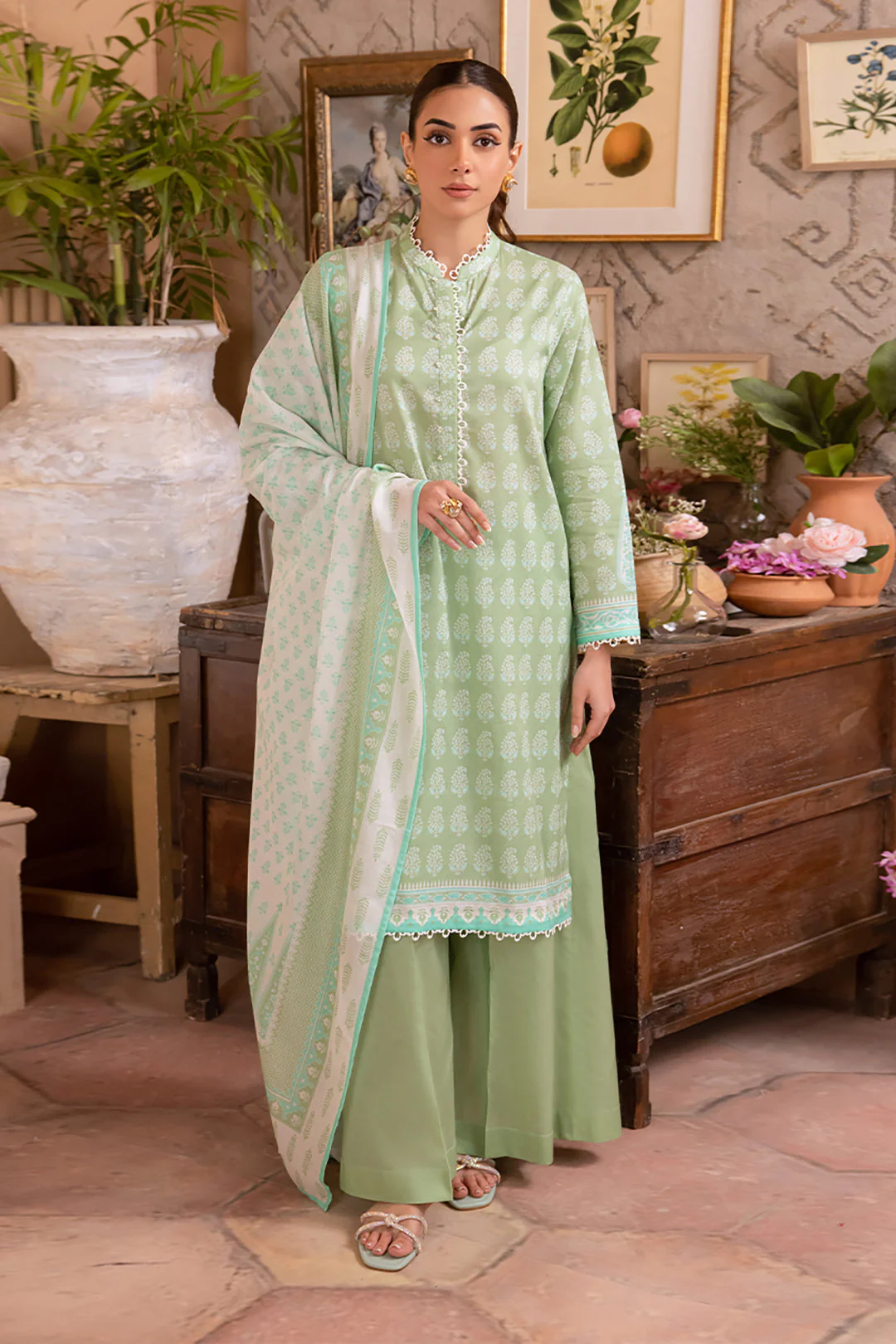 Shirt Shalwar Dupatta - 1634 - Image 3