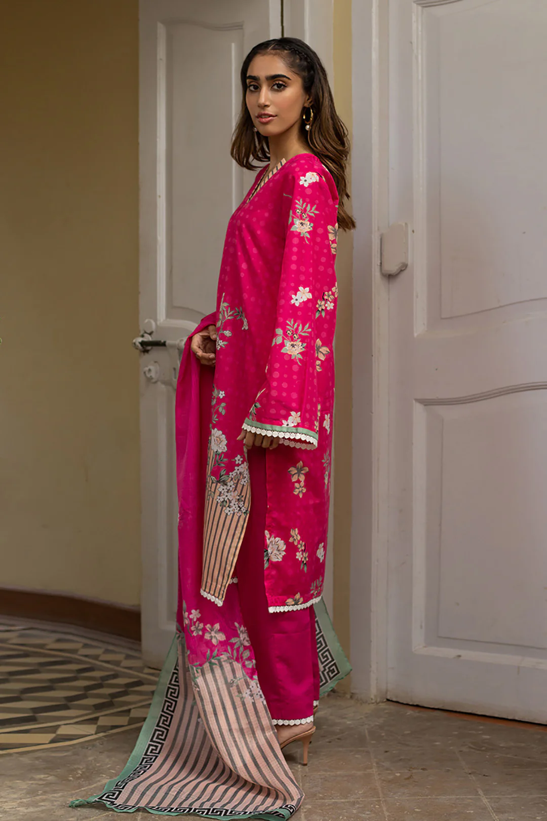 Shirt Shalwar Dupatta - 0682 - Image 3