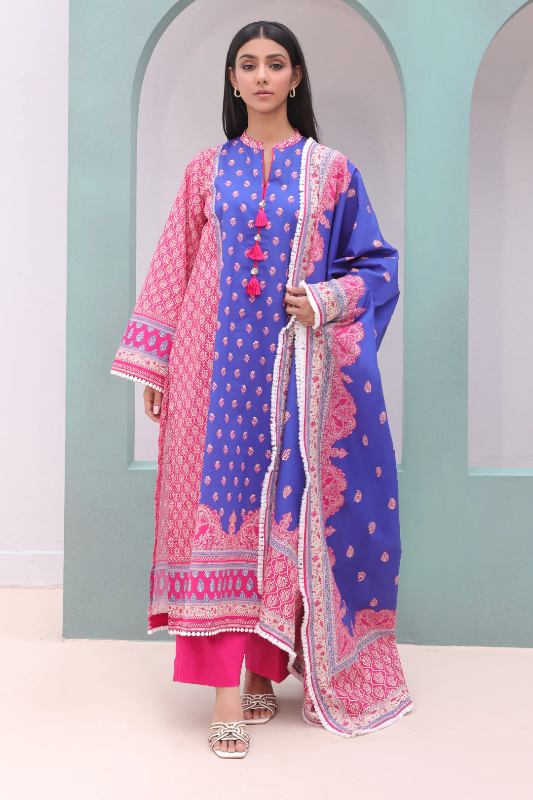 Shirt Shalwar Dupatta - 0038 - Image 2
