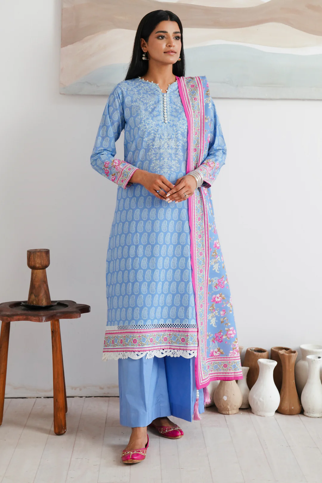 Shirt Shalwar Dupatta - 0039 - Image 2