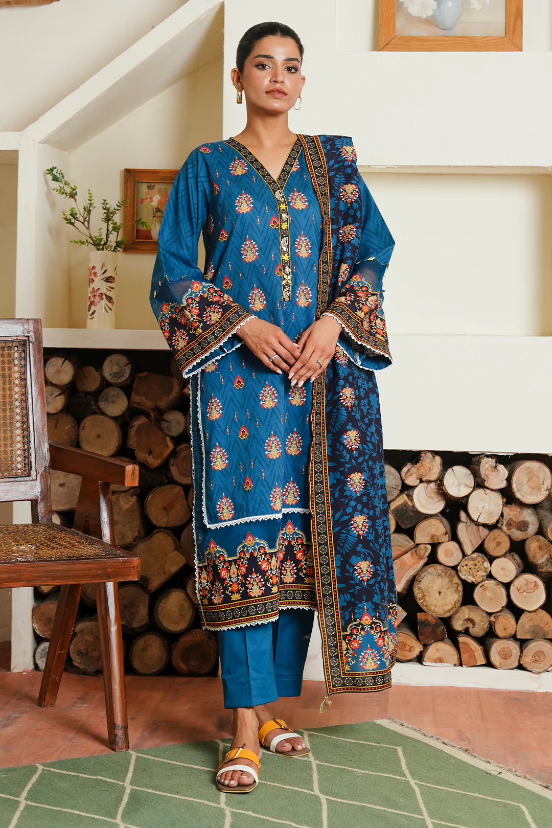 Shirt Shalwar Dupatta - 0042 - Image 2