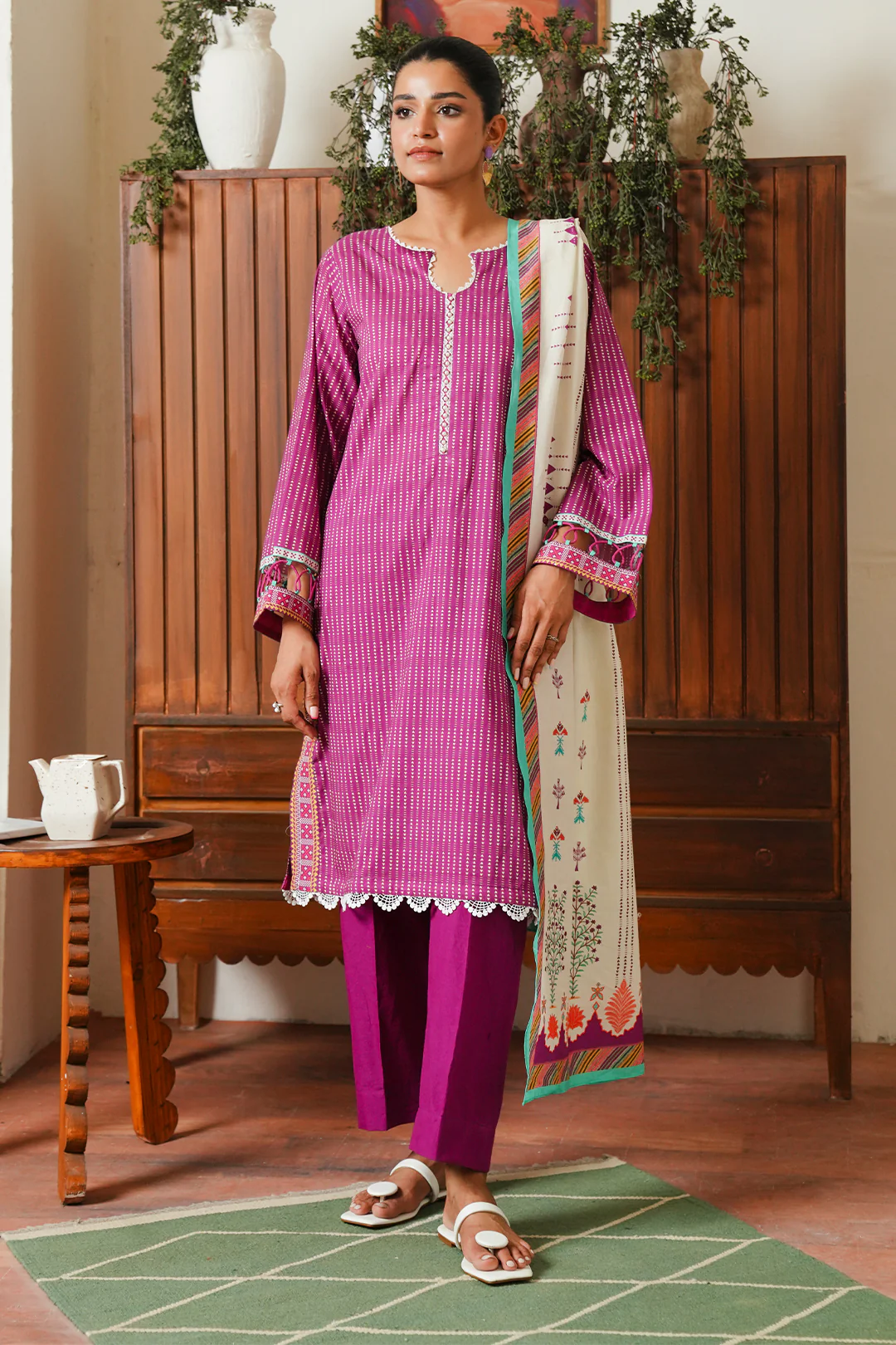 Shirt Shalwar Dupatta - 0052 - Image 2