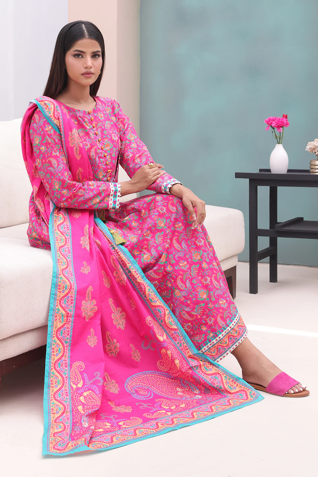 Shirt Shalwar Dupatta - 0053 - Image 3