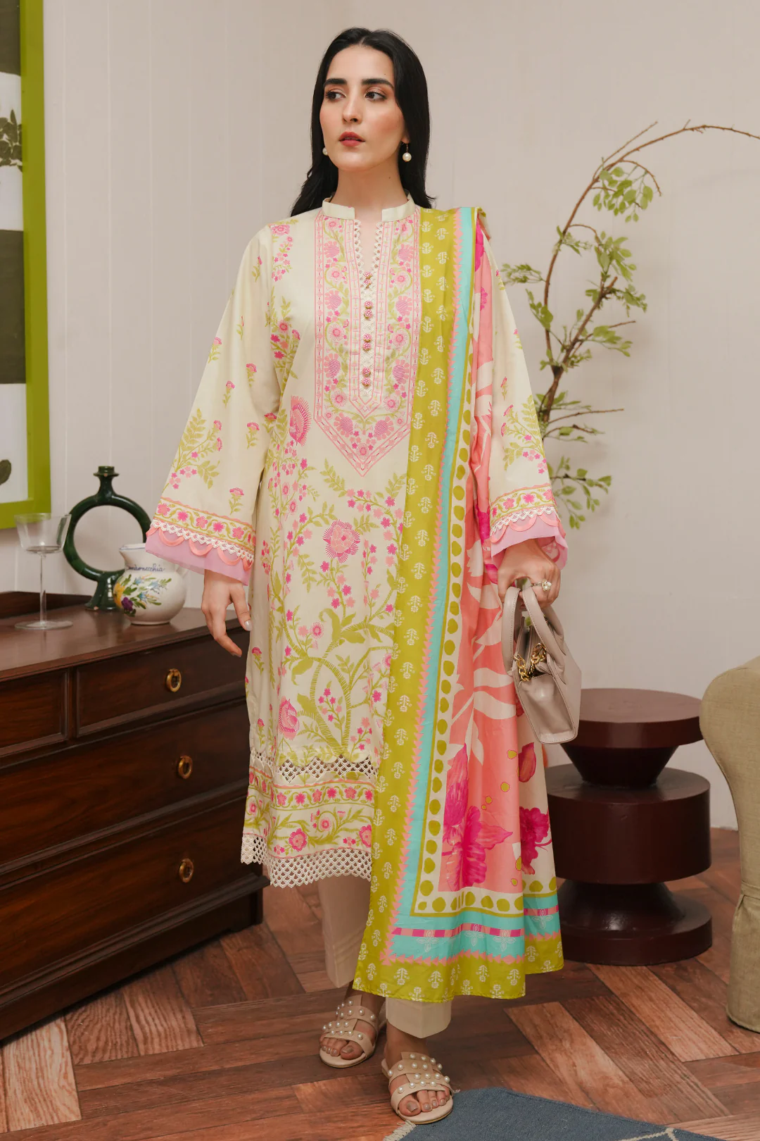 Shirt Shalwar Dupatta - 0057 - Image 3