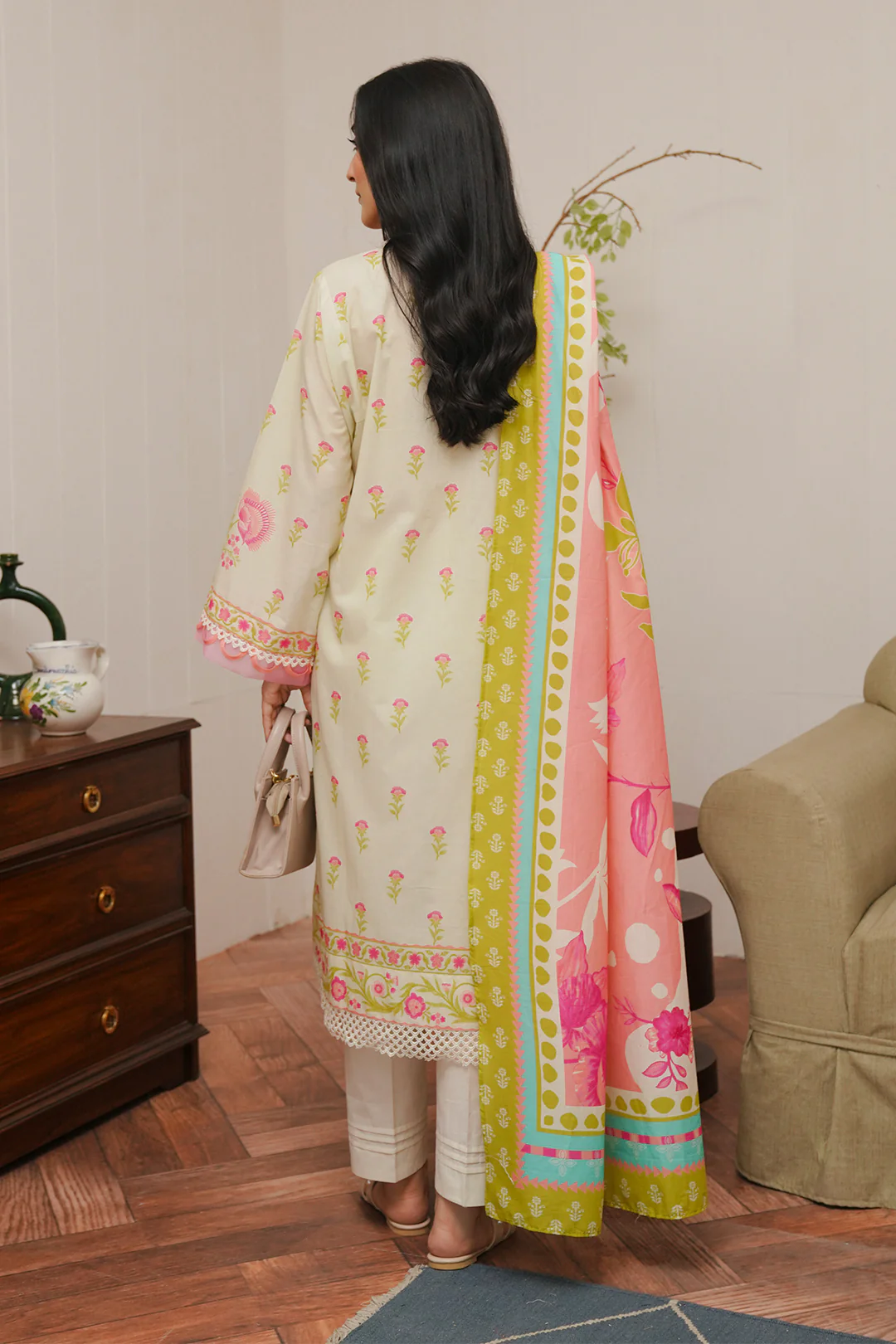 Shirt Shalwar Dupatta - 0057 - Image 5