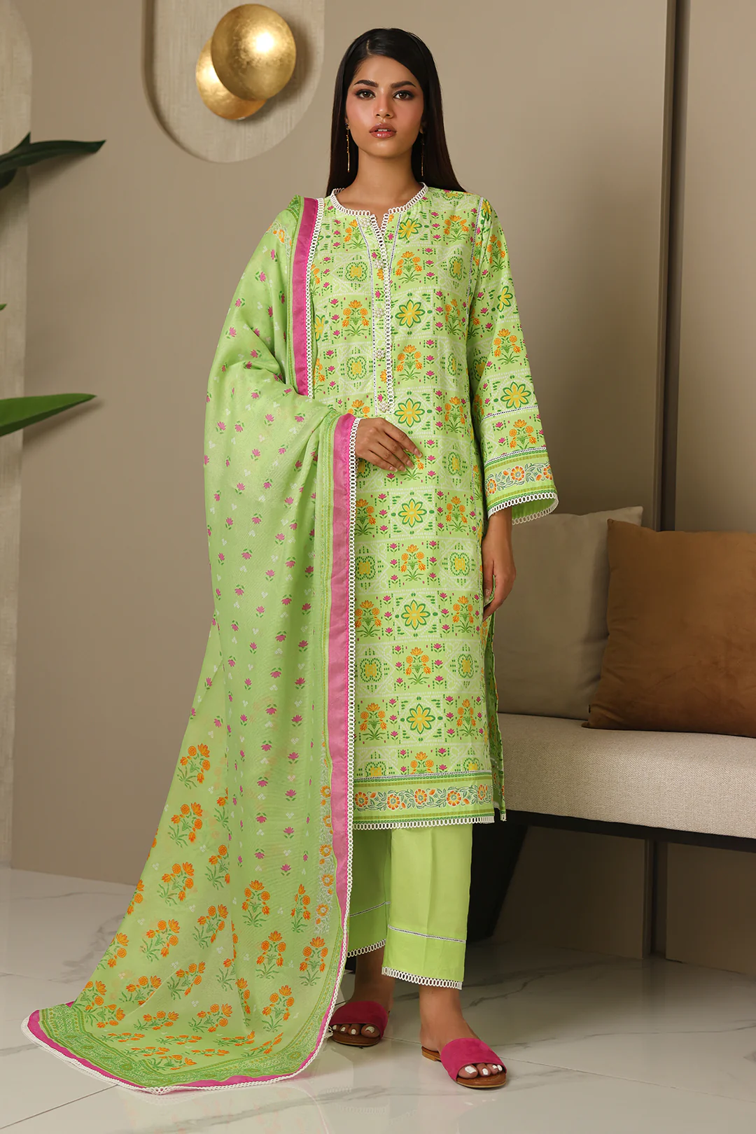 Shirt Shalwar Dupatta - 0115 - Image 3