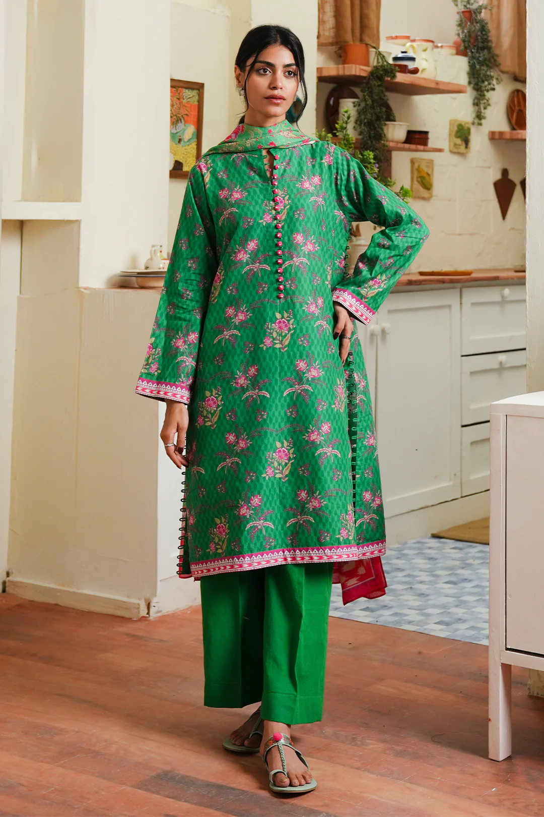 Shirt Shalwar Dupatta - 0118 - Image 2