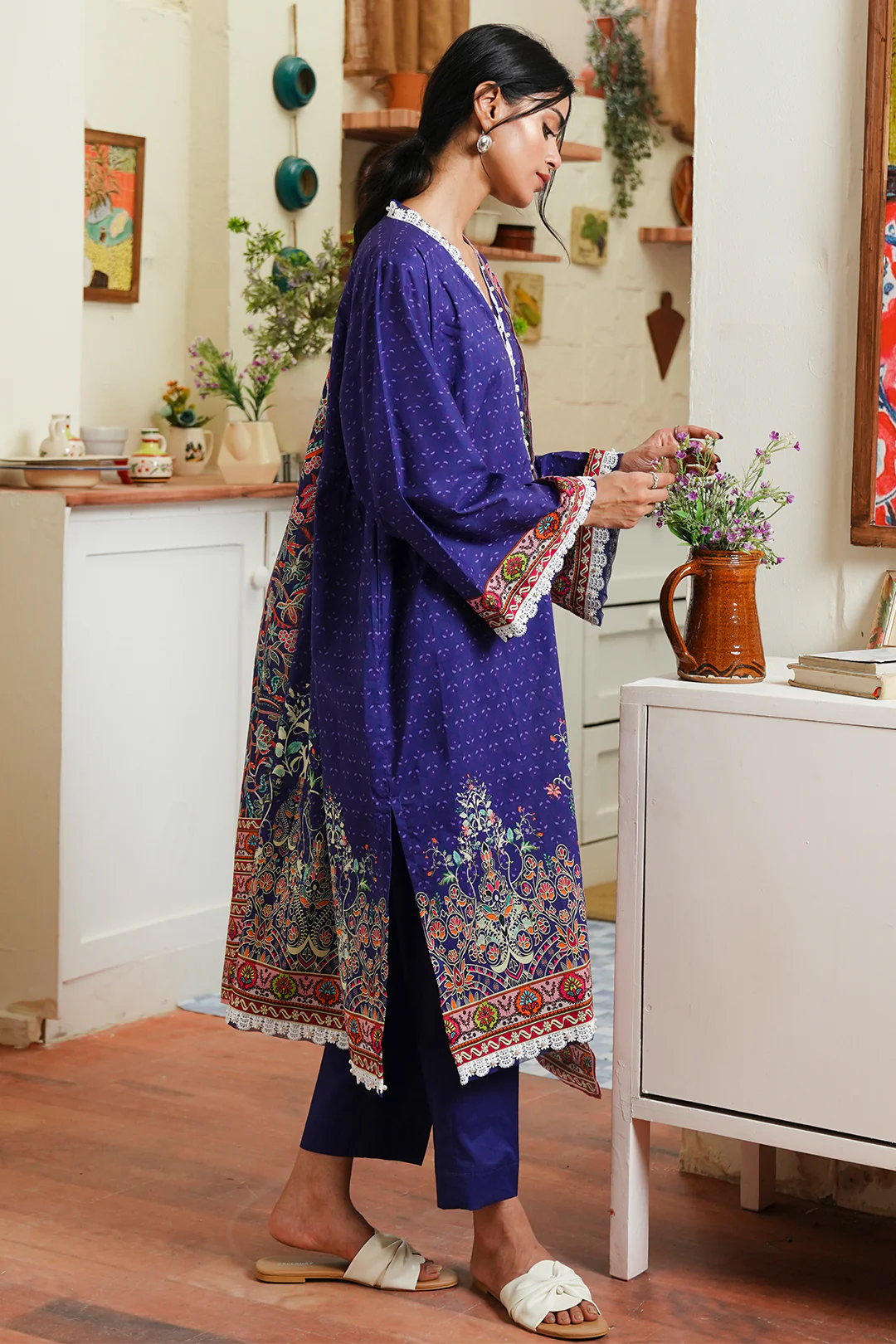Shirt Shalwar Dupatta - 0121 - Image 3