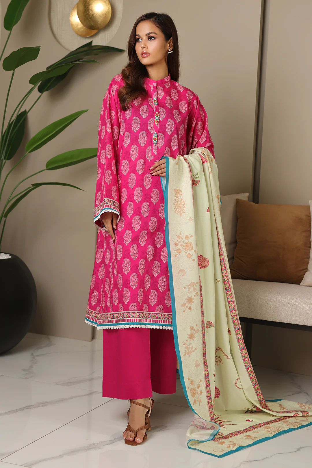 Shirt Shalwar Dupatta - 0129 - Image 3