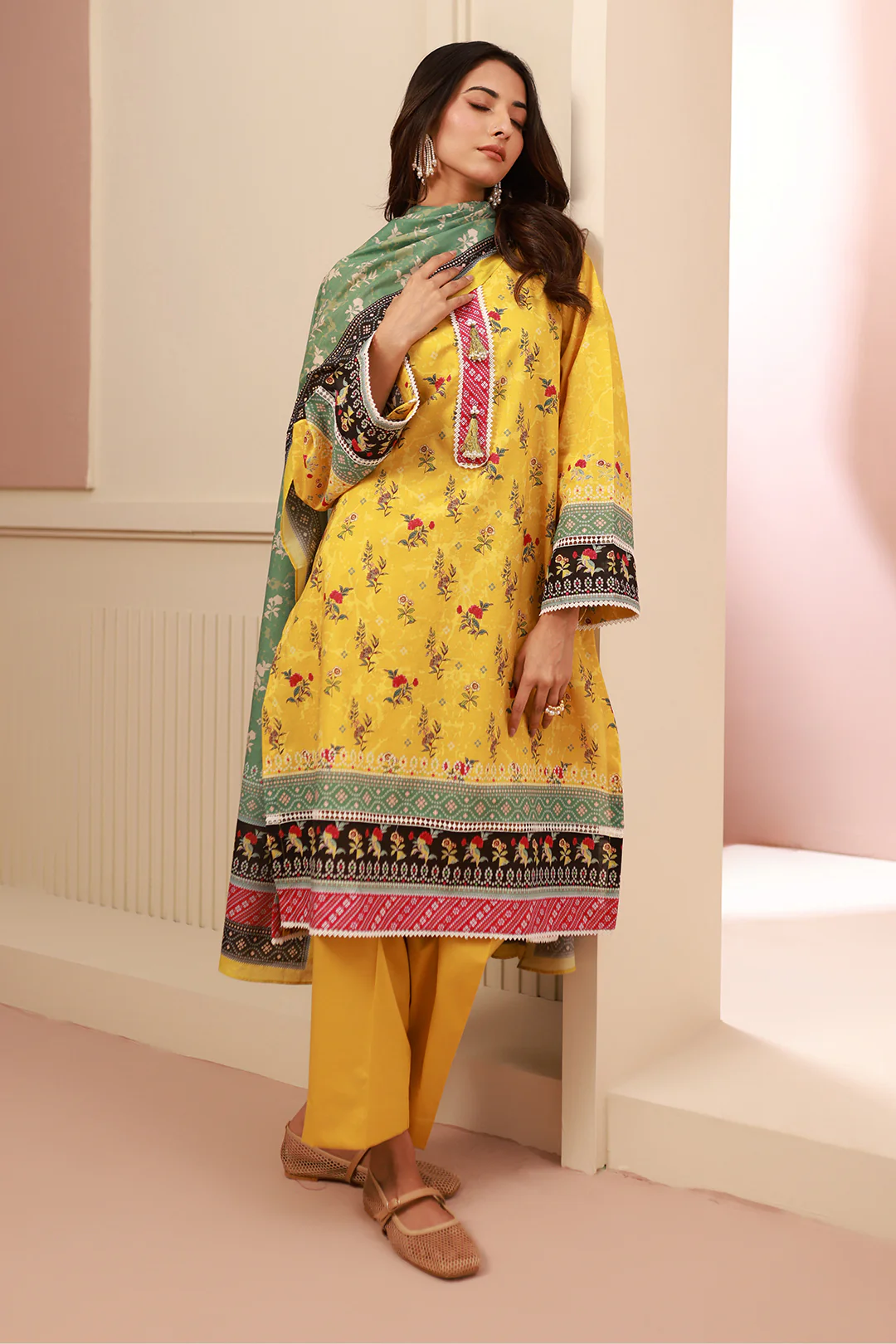 Shirt Shalwar Dupatta - 0631 - Image 3