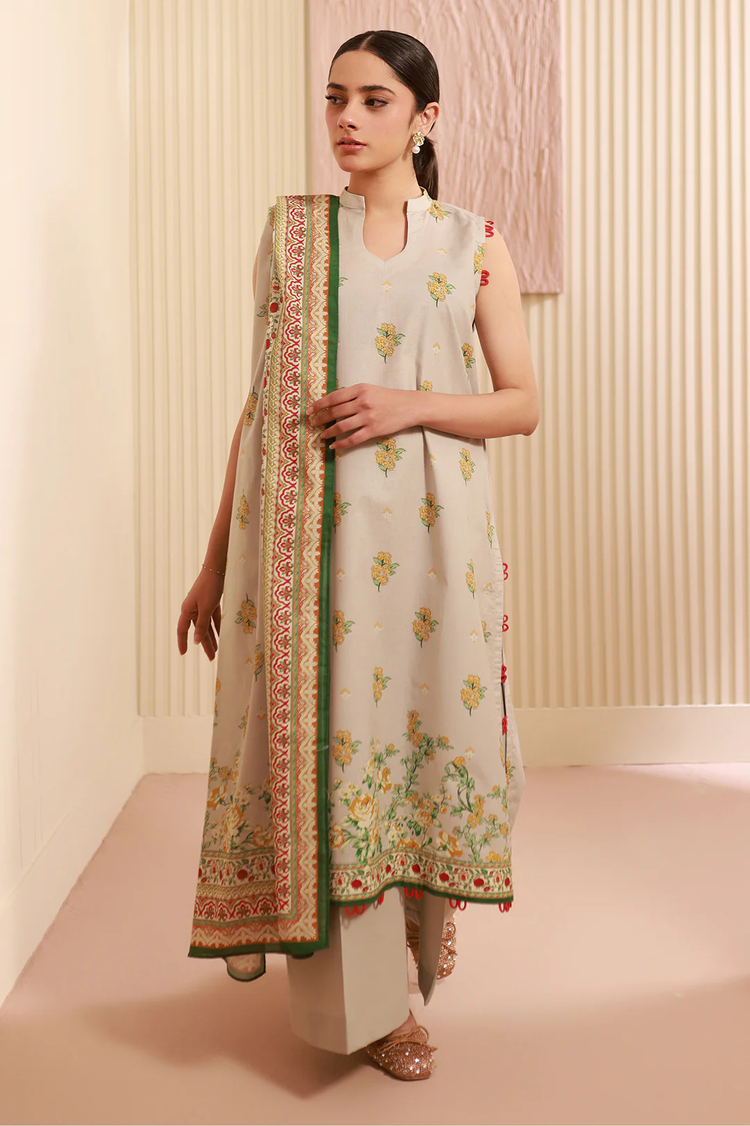 Shirt Shalwar Dupatta - 0633 - Image 6