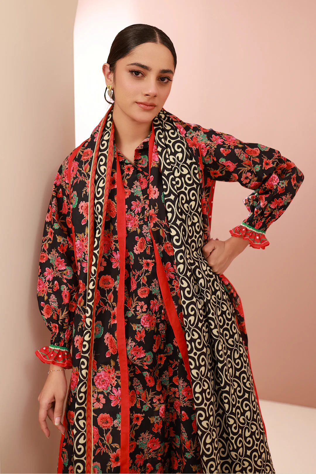 Shirt Shalwar Dupatta - 0636 - Image 3