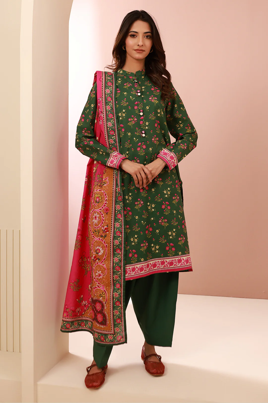 Shirt Shalwar Dupatta - 0662 - Image 2