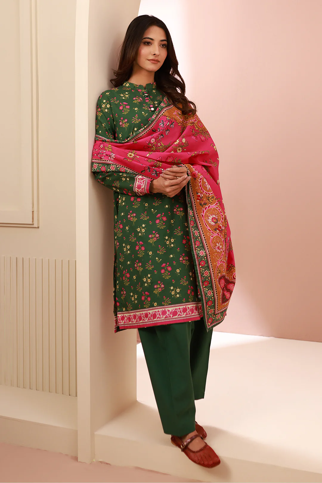 Shirt Shalwar Dupatta - 0662 - Image 3