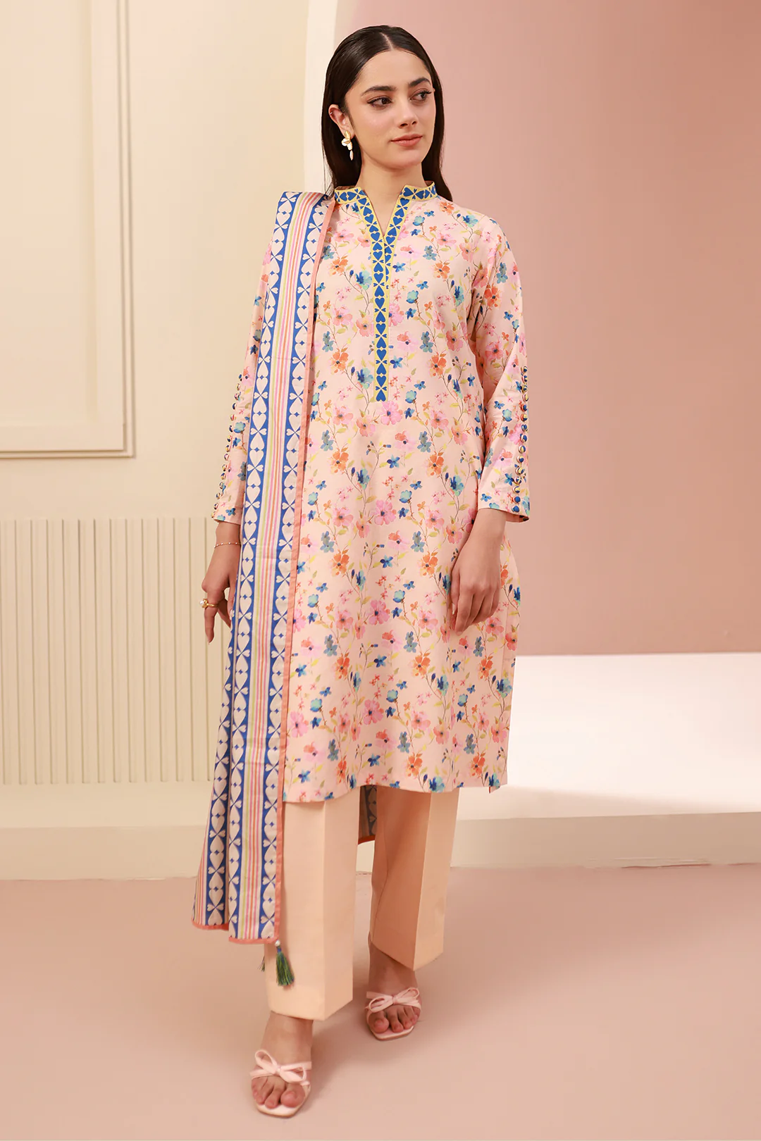 Shirt Shalwar Dupatta - 0664 - Image 2