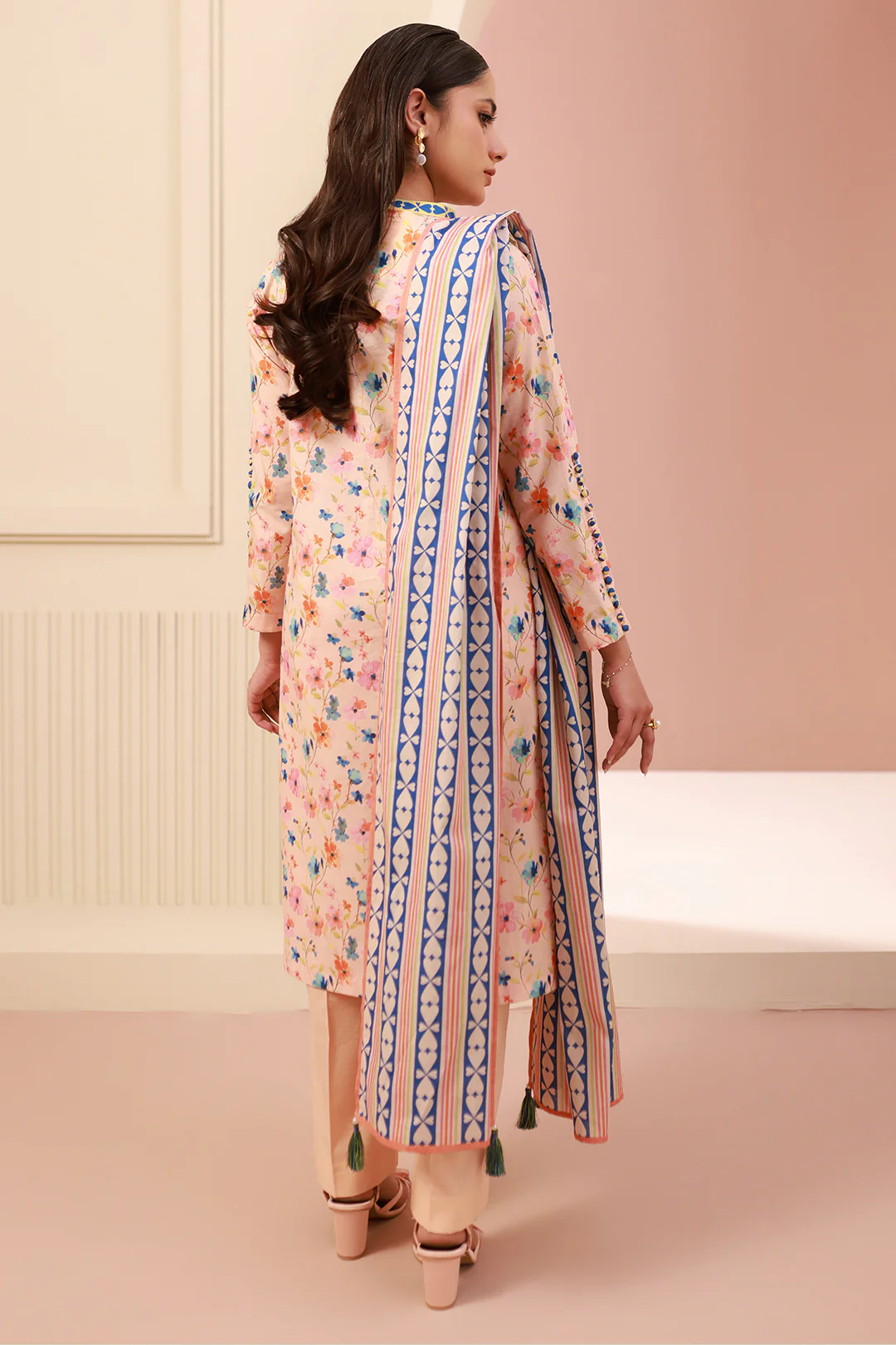 Shirt Shalwar Dupatta - 0664 - Image 5
