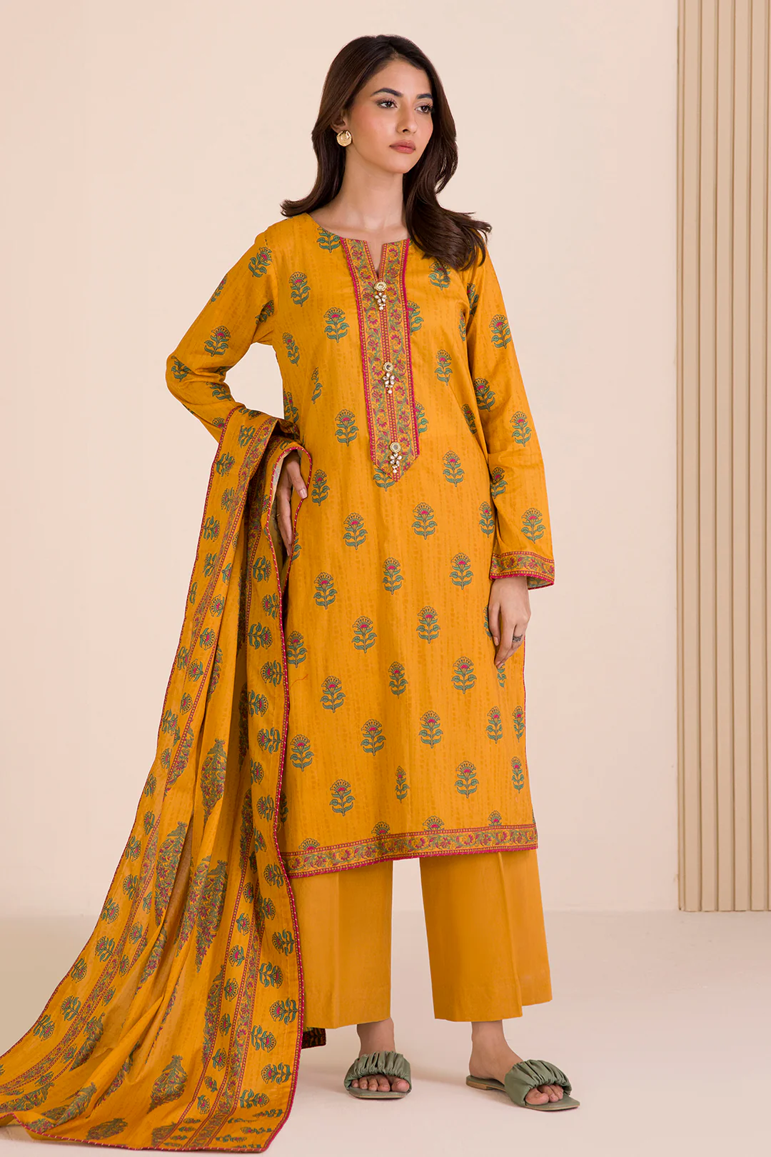 Shirt Shalwar Dupatta - 0021 - Image 3