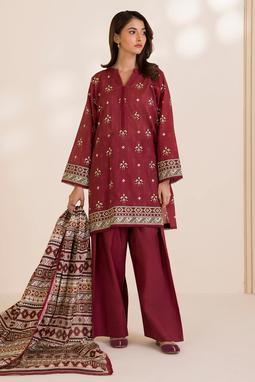 Shirt Shalwar Dupatta - 0026 - Image 3