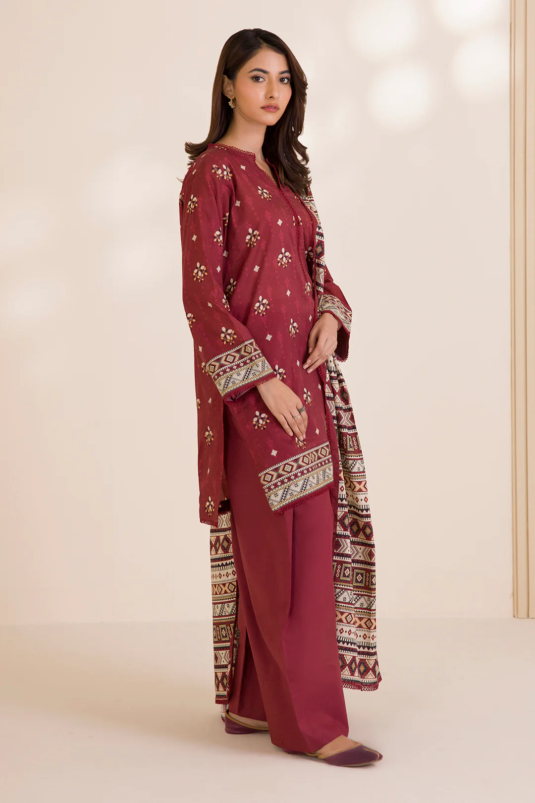 Shirt Shalwar Dupatta - 0026 - Image 4