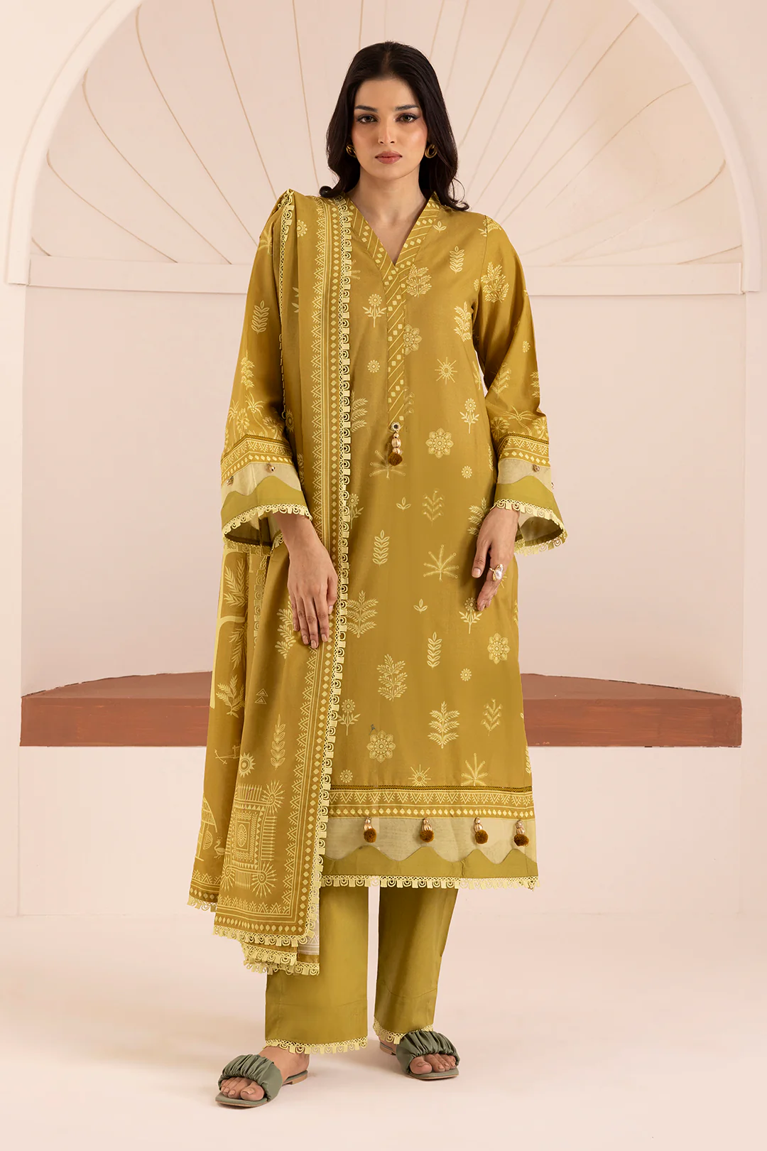 Shirt Shalwar Dupatta - 0200 - Image 2