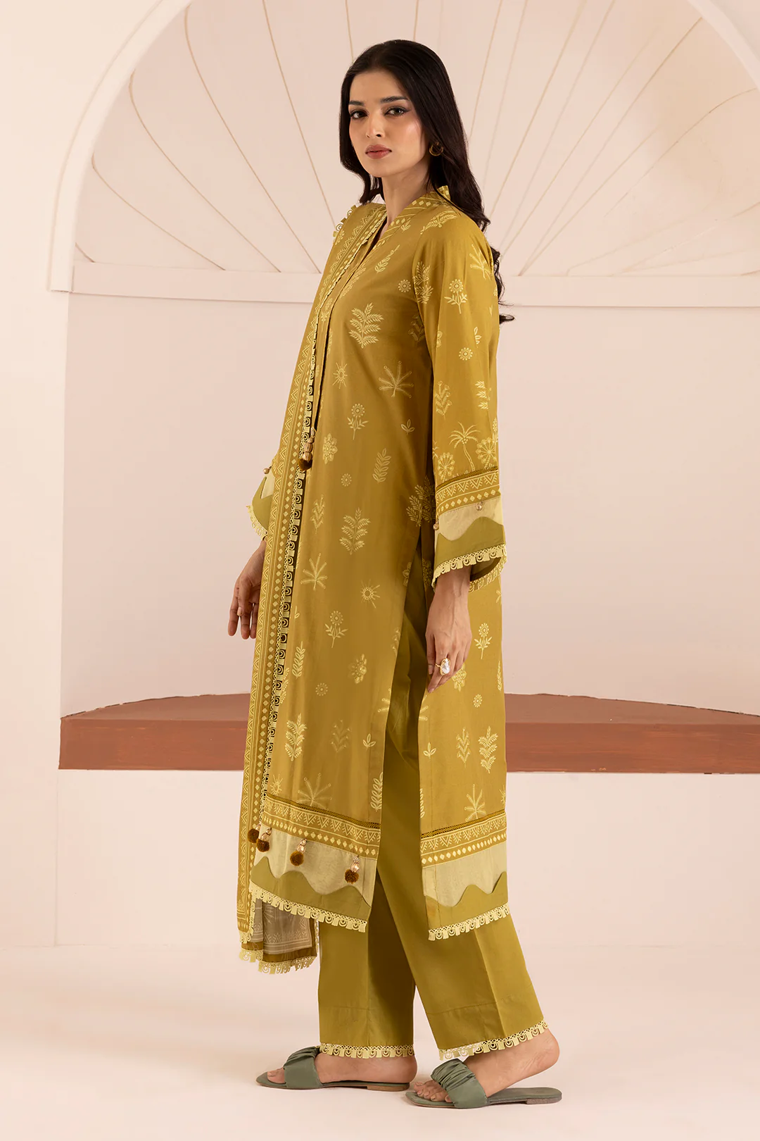 Shirt Shalwar Dupatta - 0200 - Image 7