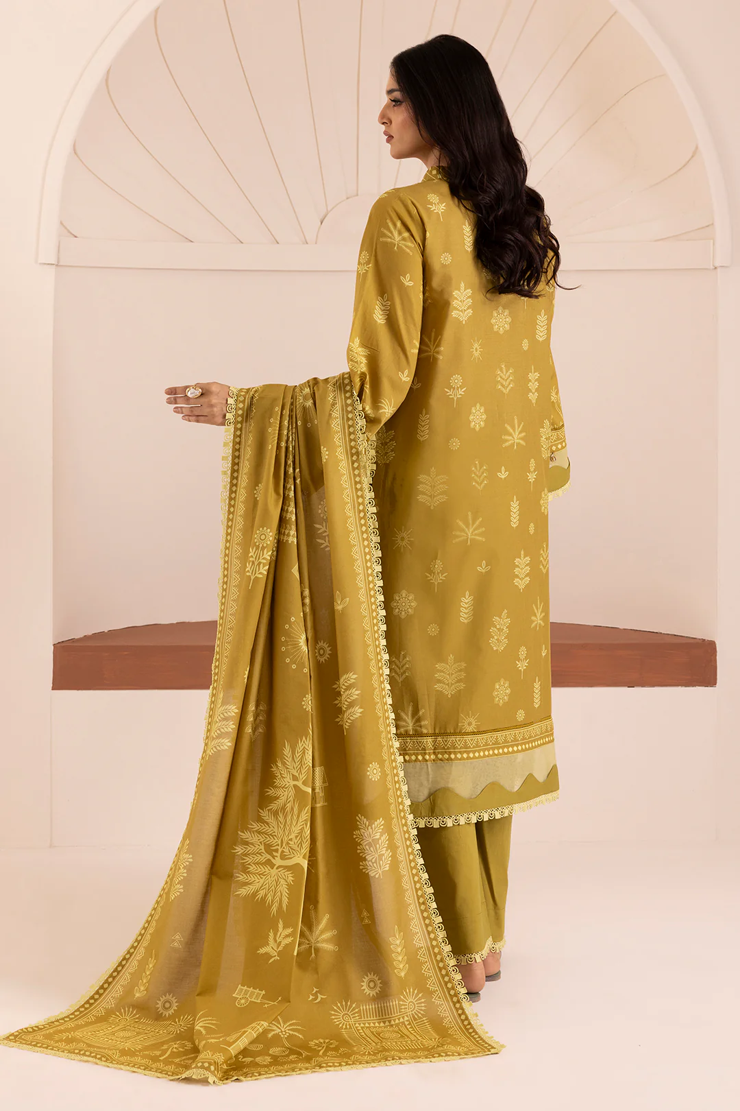 Shirt Shalwar Dupatta - 0200 - Image 9