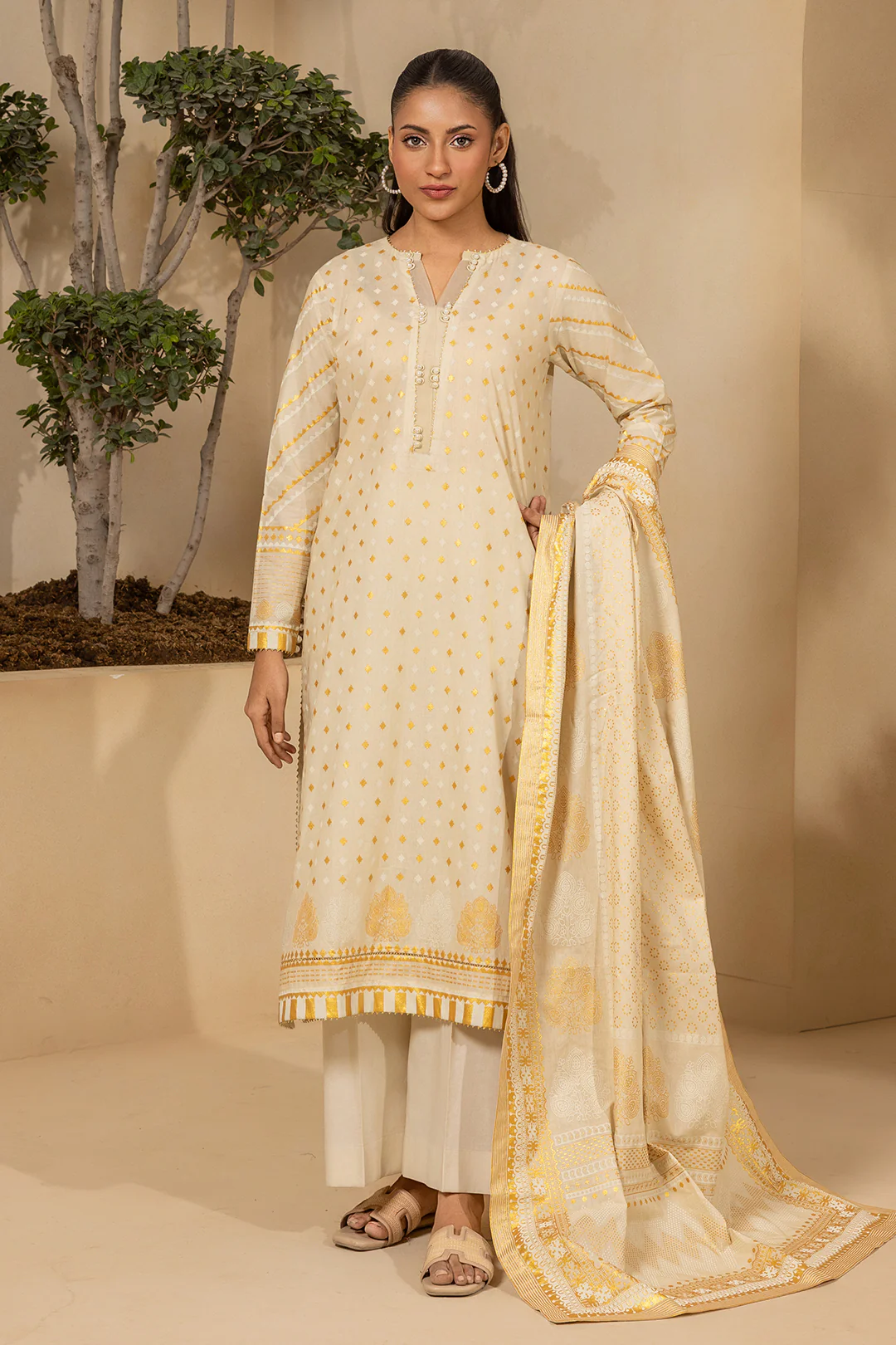 Shirt Shalwar Dupatta - 0204 - Image 2