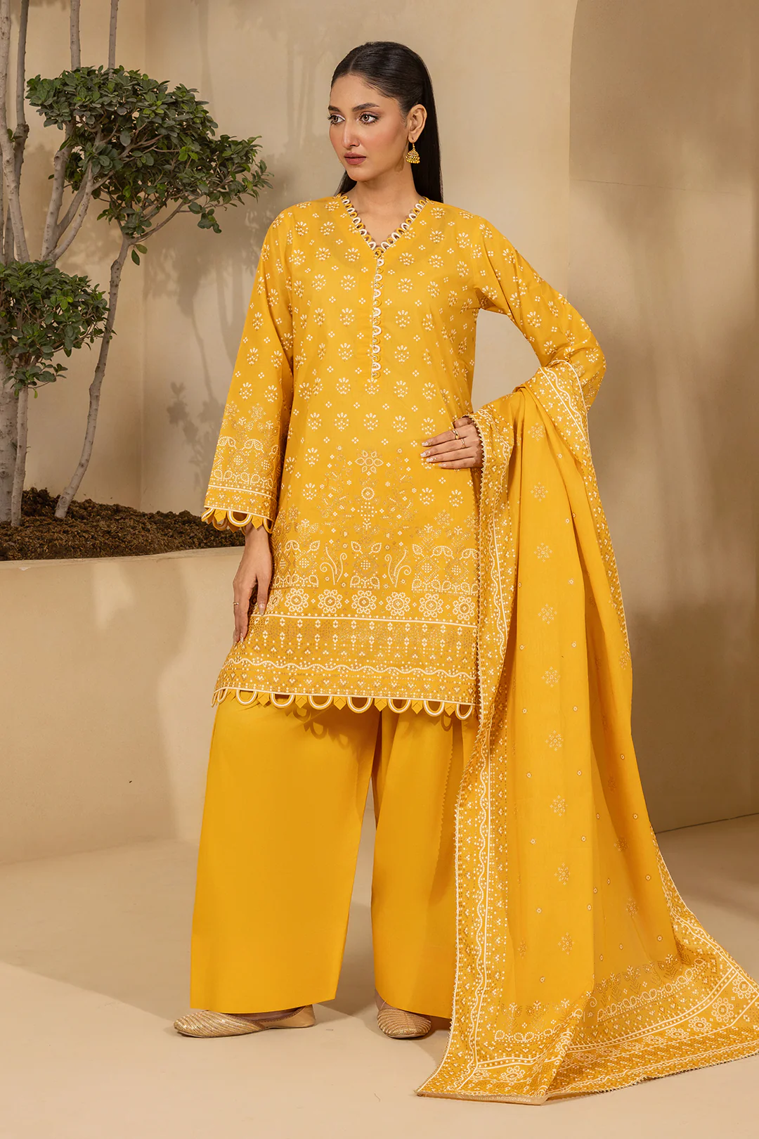 Shirt Shalwar Dupatta - 0205 - Image 4