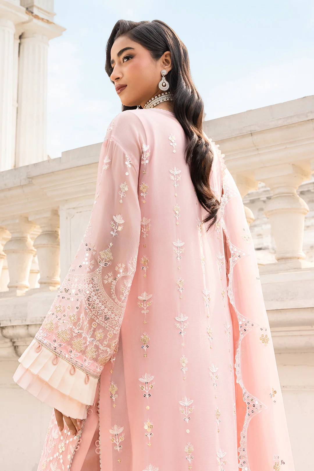 Embroidered Shirt Shalwar Dupatta - 4209 - Image 18