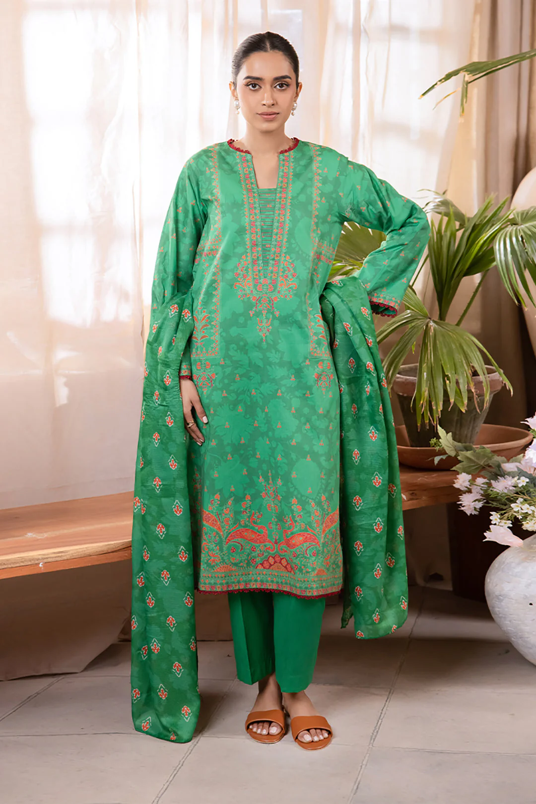 Shirt Shalwar Dupatta - 1048 - Image 2