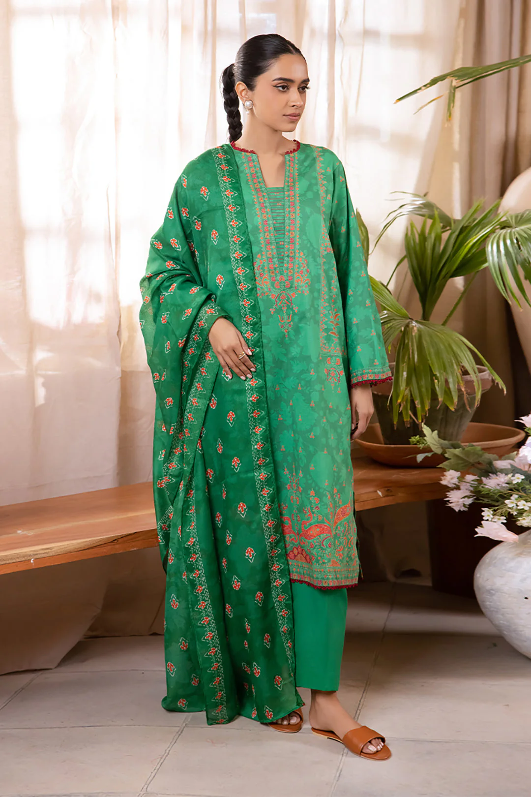 Shirt Shalwar Dupatta - 1048 - Image 3