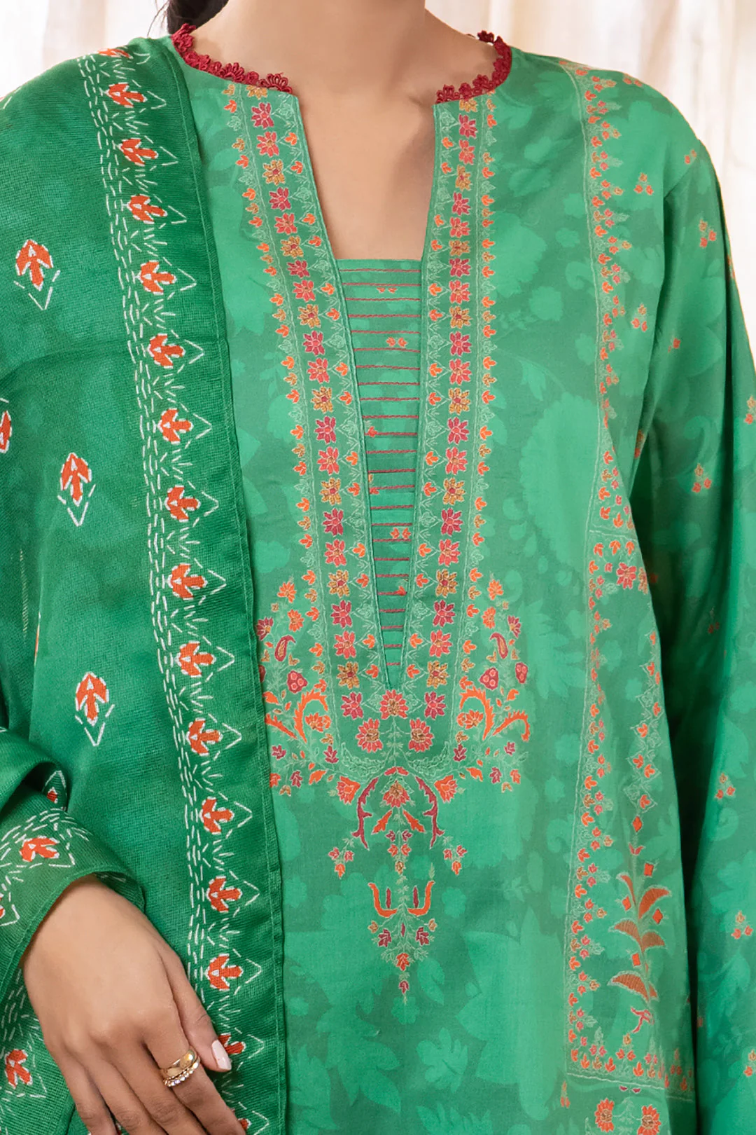 Shirt Shalwar Dupatta - 1048 - Image 4
