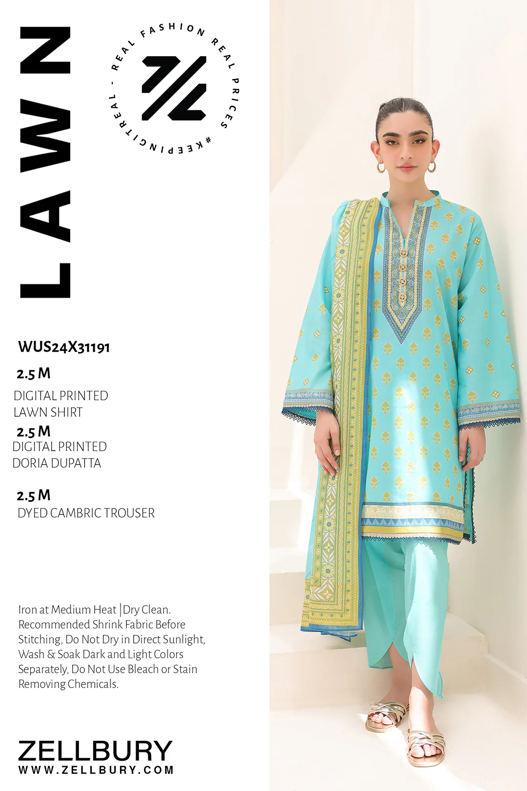 Shirt Shalwar Dupatta - 1191 - Image 6