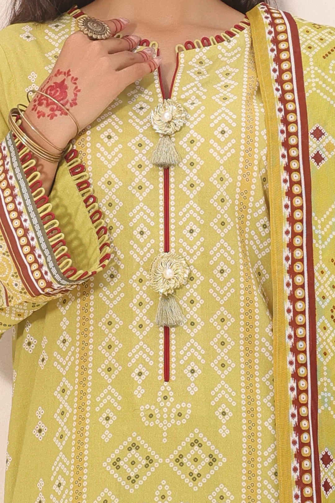 Shirt Shalwar Dupatta - 1195 - Image 4