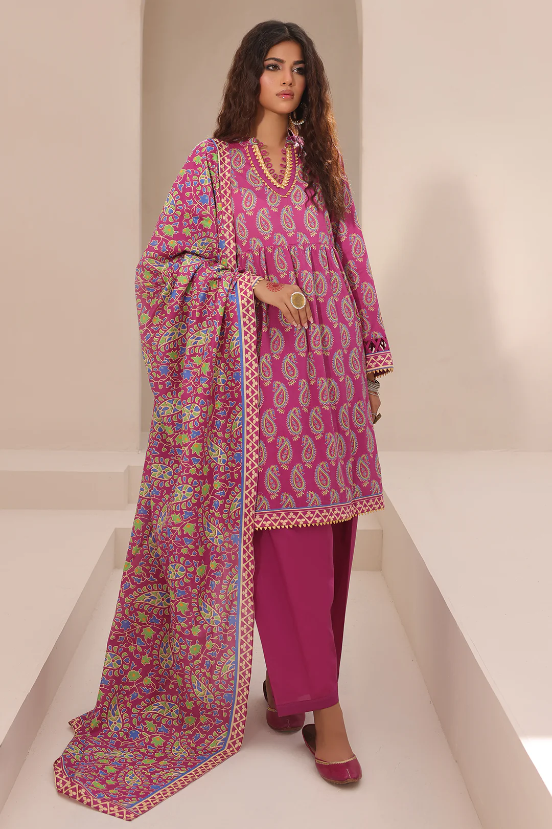 Shirt Shalwar Dupatta - 1199 - Image 2