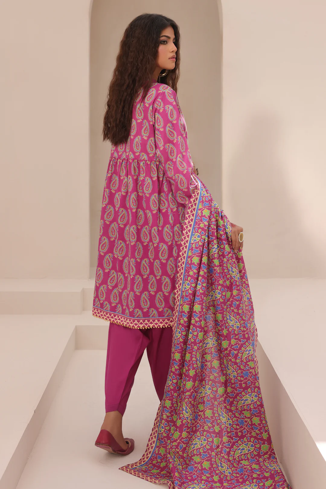 Shirt Shalwar Dupatta - 1199 - Image 7