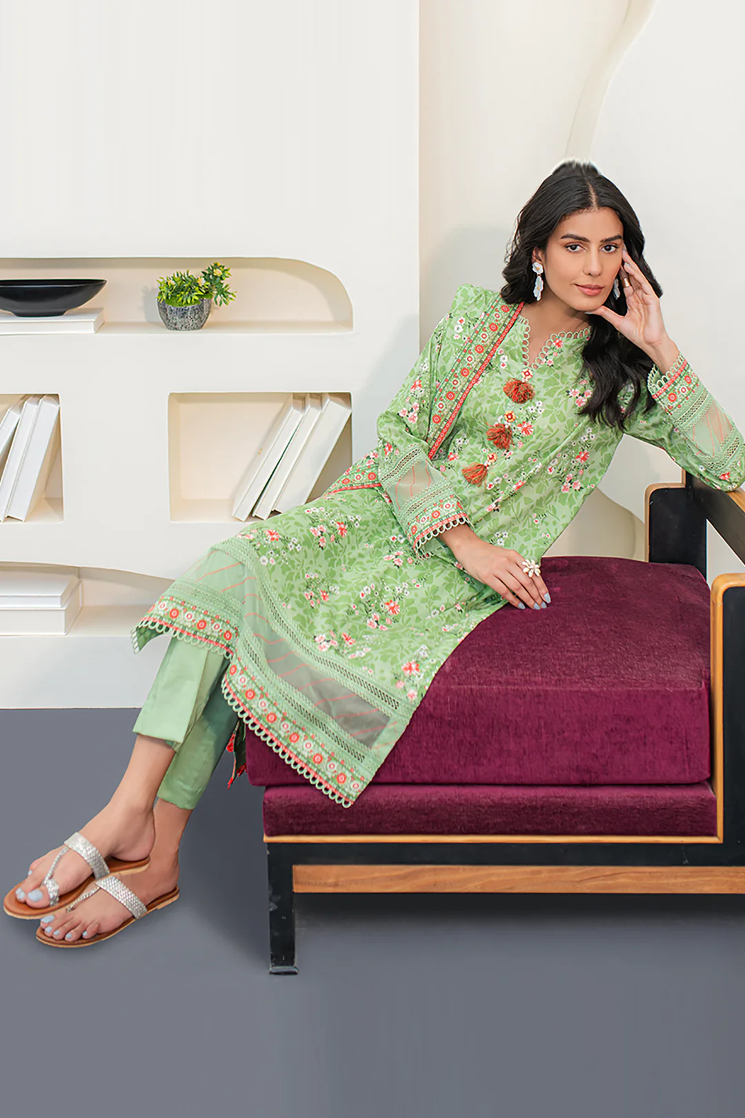 Shirt Shalwar Dupatta - 1206 - Image 3