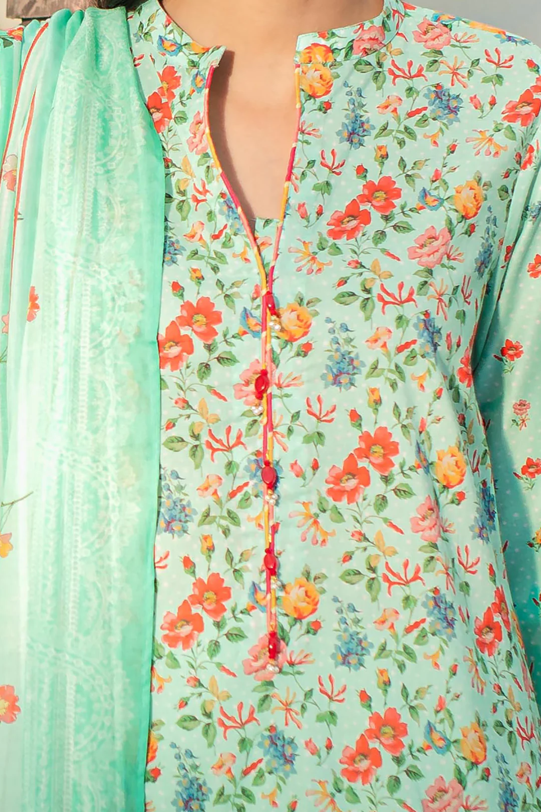 Shirt Shalwar Dupatta - 1208 - Image 4
